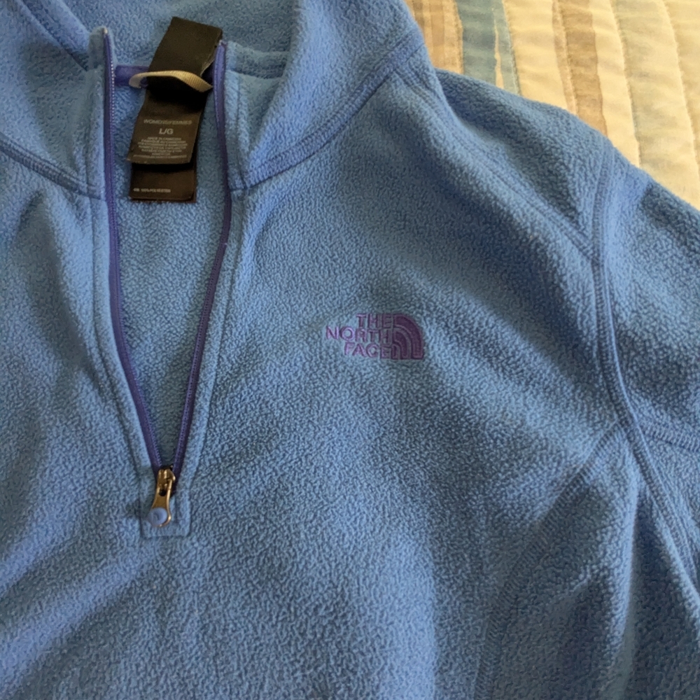 The North Face Blue Fleece Pullover